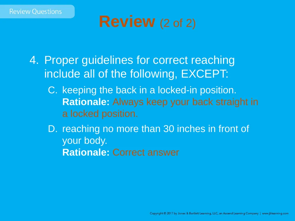 Chapter 8 Lifting and Moving Patients Introduction - slide 68 of 91