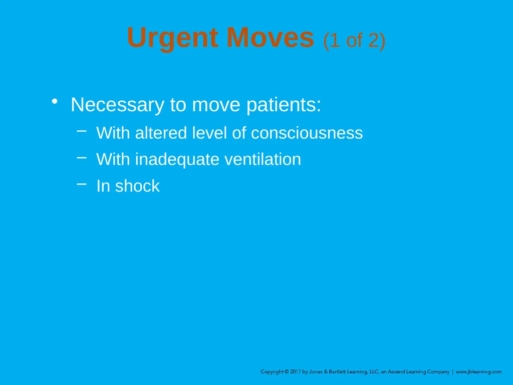 Chapter 8 Lifting and Moving Patients Introduction - slide 29 of 91