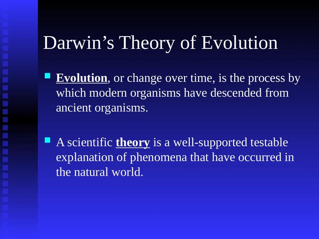 EVOLUTION Chapter 13.1 Charles Darwin Darwin’s - slide 3 of 53