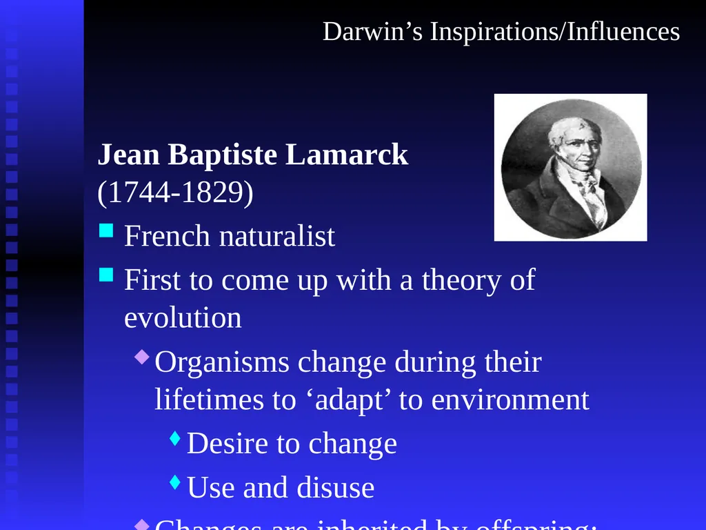 EVOLUTION Chapter 13.1 Charles Darwin Darwin’s - slide 30 of 53