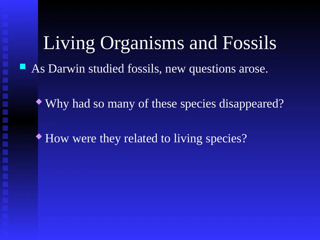 EVOLUTION Chapter 13.1 Charles Darwin Darwin’s - slide 11 of 53