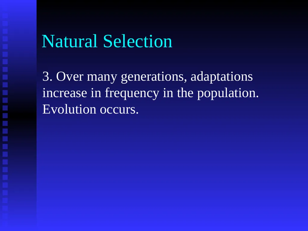 EVOLUTION Chapter 13.1 Charles Darwin Darwin’s - slide 47 of 53