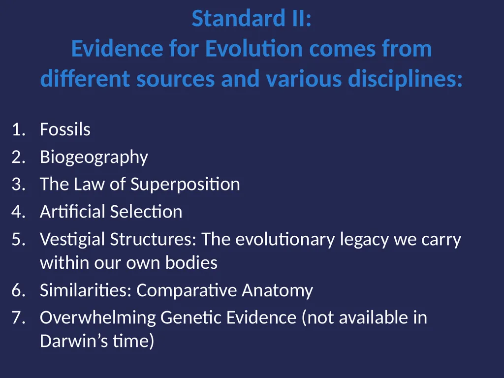 Evolution It’s a Family Affair Diversity and - slide 7 of 37