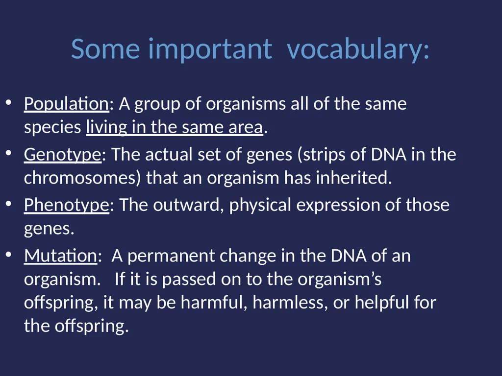 Evolution It’s a Family Affair Diversity and - slide 34 of 37