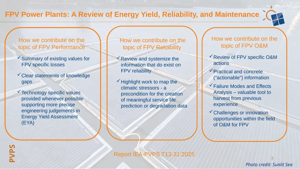 Floating Photovoltaic Power Plants: A Review of - slide 3 of 5