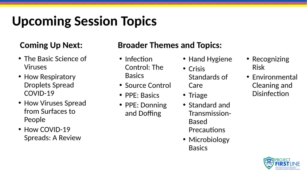 Topic 1: The Concept of Infection Control [Date of - slide 6 of 11