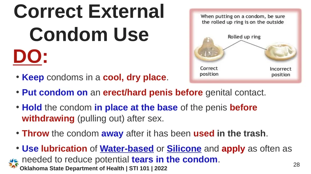 STI/STD STI/STD: True or False? You CANNOT get an - slide 28 of 34