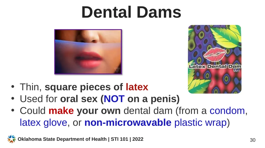 STI/STD STI/STD: True or False? You CANNOT get an - slide 30 of 34