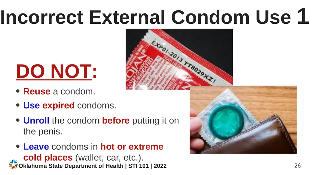 STI/STD STI/STD: True or False? You CANNOT get an - slide 26 of 34
