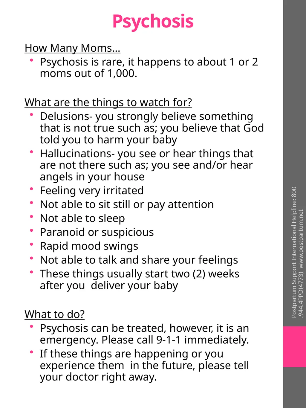 Feelings in Motherhood Pregnant and Postpartum - slide 8 of 10