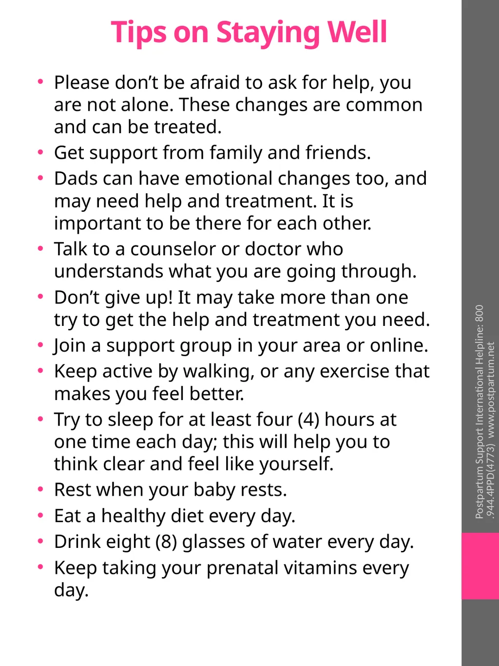 Feelings in Motherhood Pregnant and Postpartum - slide 9 of 10