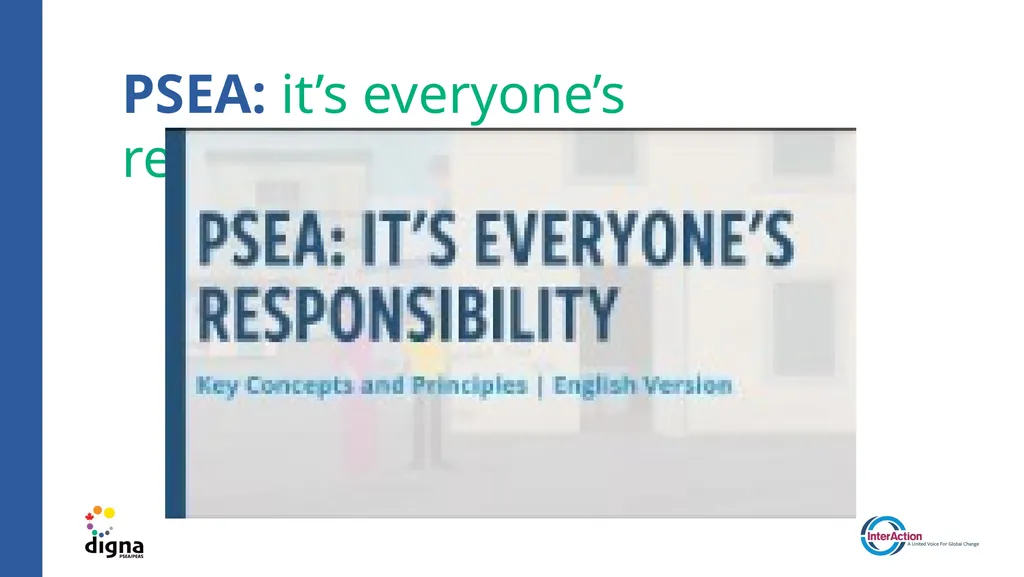 Training on prevention of sexual exploitation and - slide 12 of 39