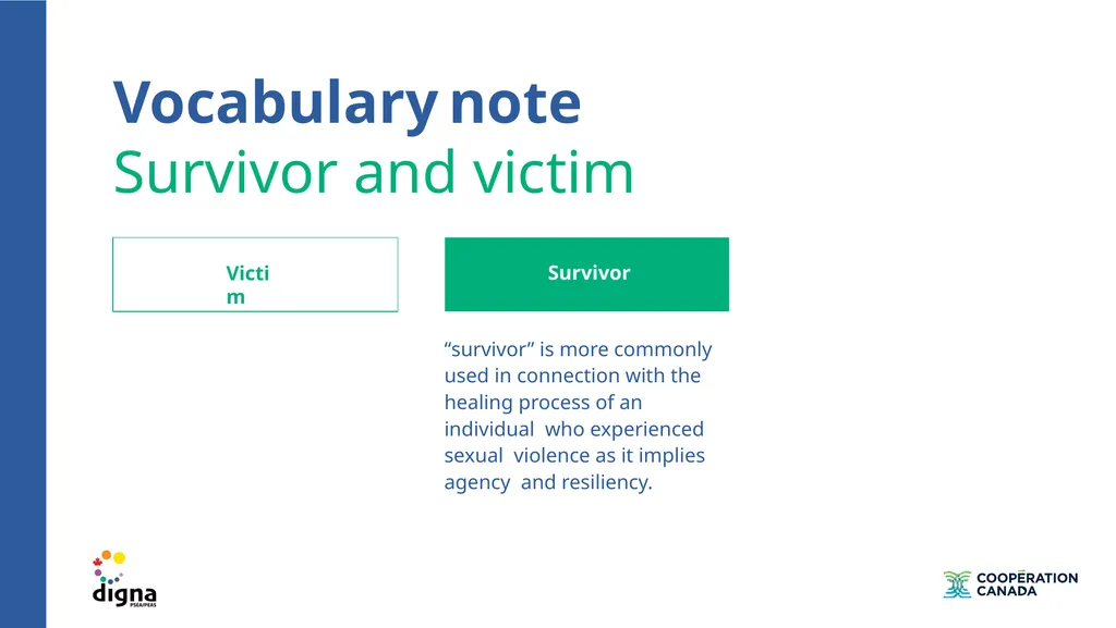 Training on prevention of sexual exploitation and - slide 27 of 39
