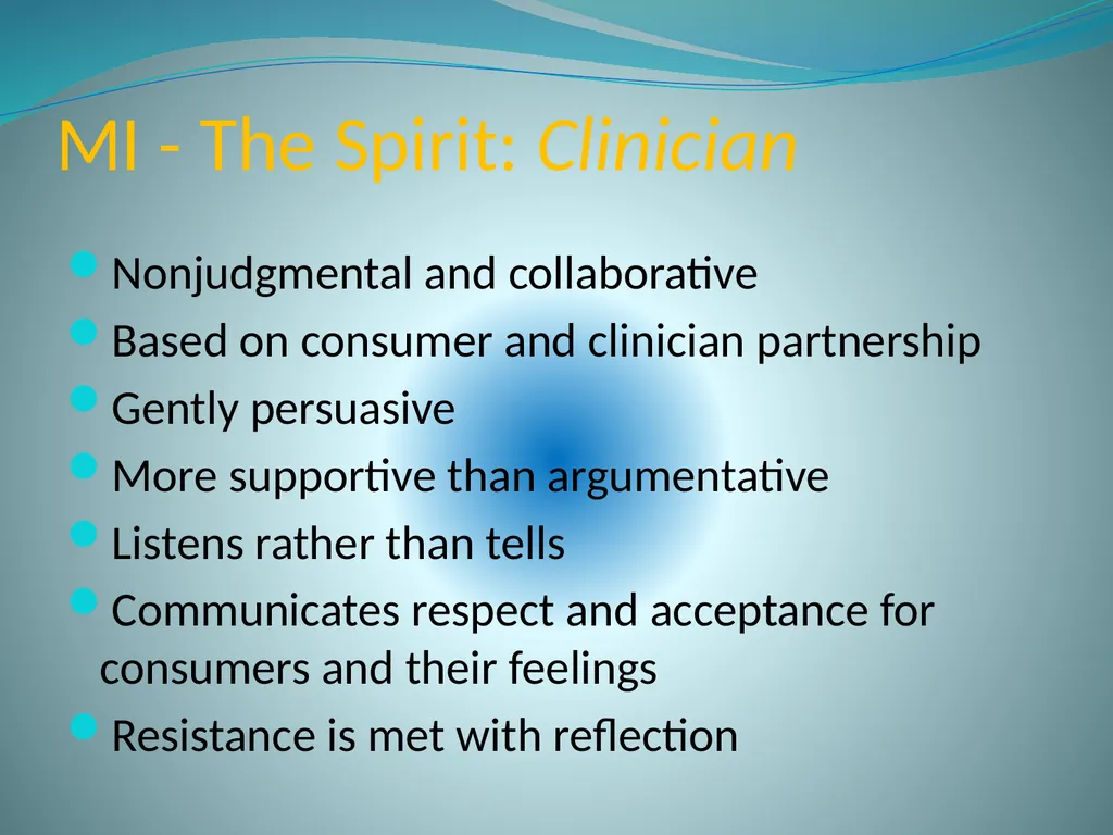 Screening, Brief Intervention & Referral to - slide 22 of 41