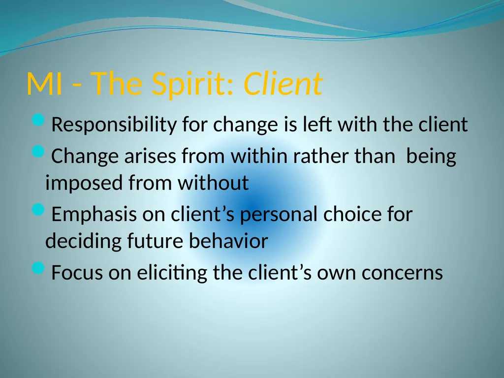 Screening, Brief Intervention & Referral to - slide 23 of 41