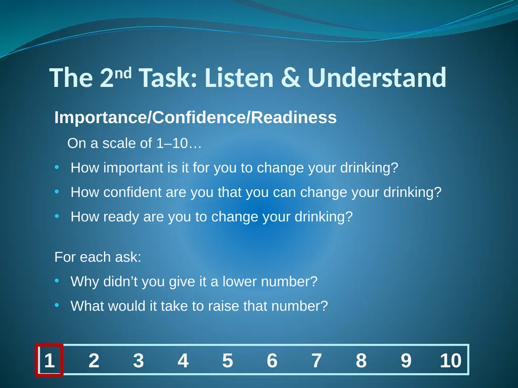 Screening, Brief Intervention & Referral to - slide 35 of 41