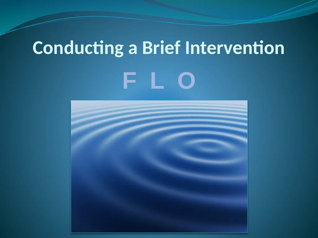 Screening, Brief Intervention & Referral to - slide 27 of 41