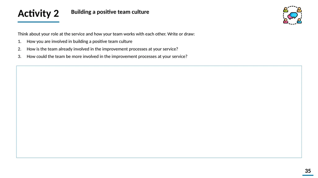 Quality Improvement Planning Workbook © 2021 - slide 35 of 48