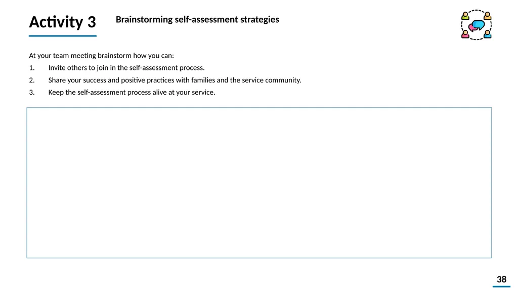 Quality Improvement Planning Workbook © 2021 - slide 38 of 48