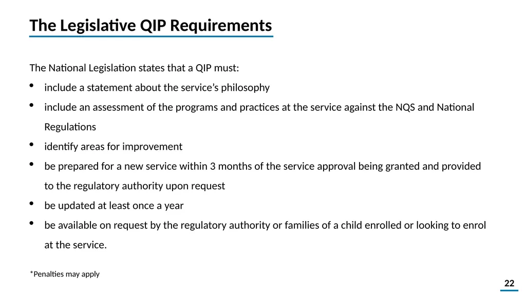Quality Improvement Planning Workbook © 2021 - slide 22 of 48