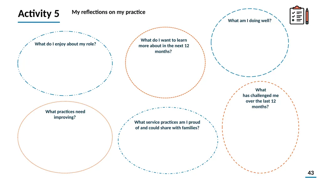 Quality Improvement Planning Workbook © 2021 - slide 43 of 48