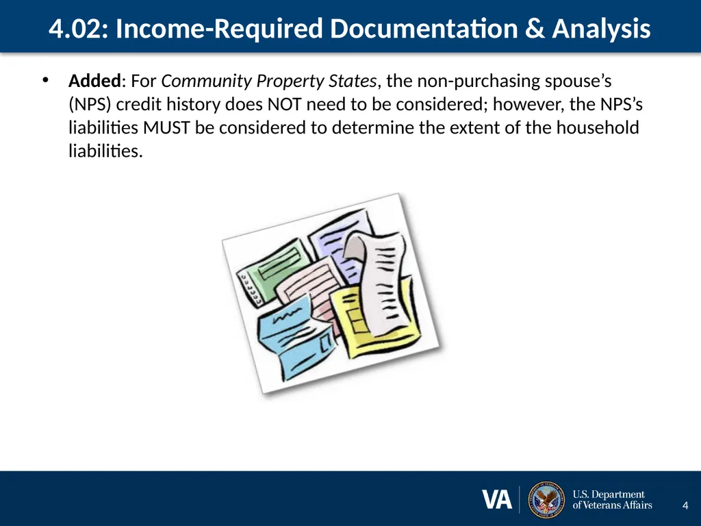 Lenders Handbook Chapter 4: Changes and Additions - slide 4 of 34