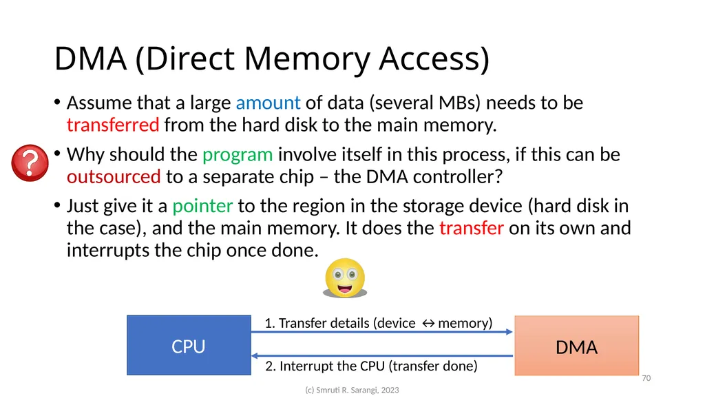 Chapter 2: Basics of Computer Architecture Smruti - slide 70 of 71