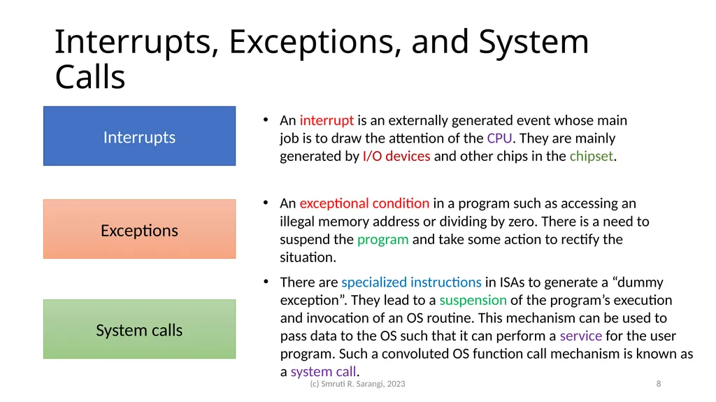 Chapter 2: Basics of Computer Architecture Smruti - slide 8 of 71