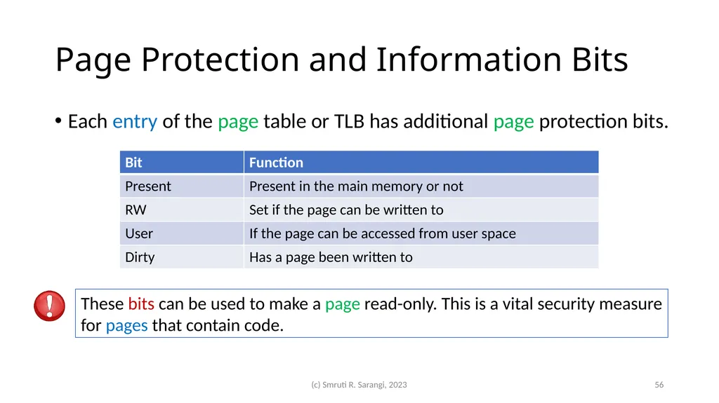 Chapter 2: Basics of Computer Architecture Smruti - slide 56 of 71
