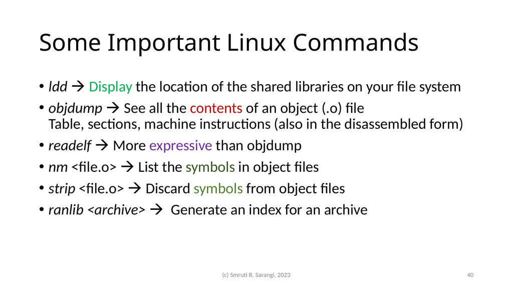 Chapter 2: Basics of Computer Architecture Smruti - slide 40 of 71