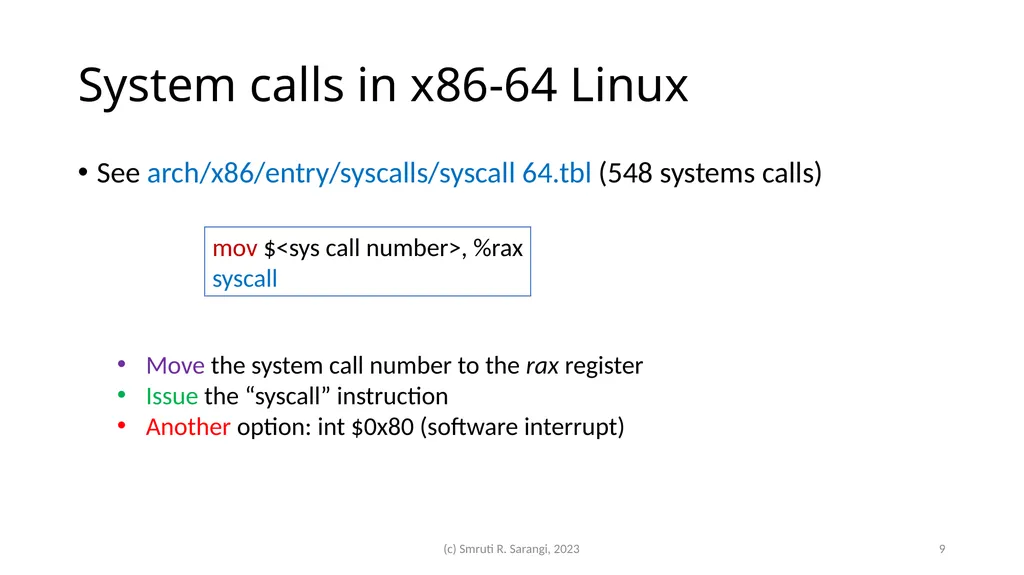Chapter 2: Basics of Computer Architecture Smruti - slide 9 of 71