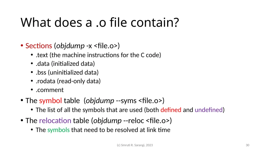 Chapter 2: Basics of Computer Architecture Smruti - slide 30 of 71