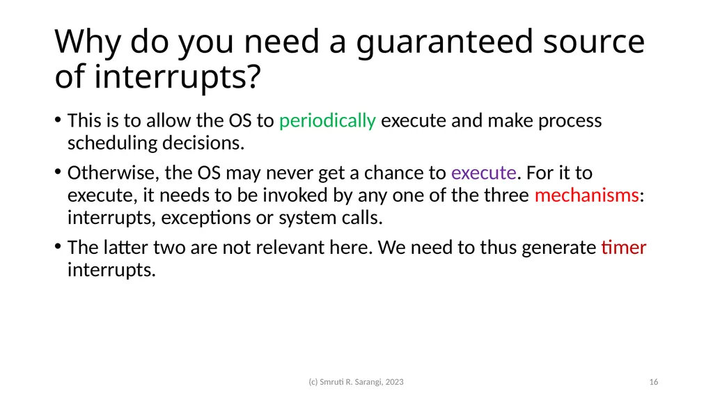 Chapter 2: Basics of Computer Architecture Smruti - slide 16 of 71