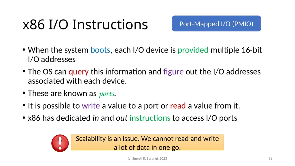 Chapter 2: Basics of Computer Architecture Smruti - slide 68 of 71