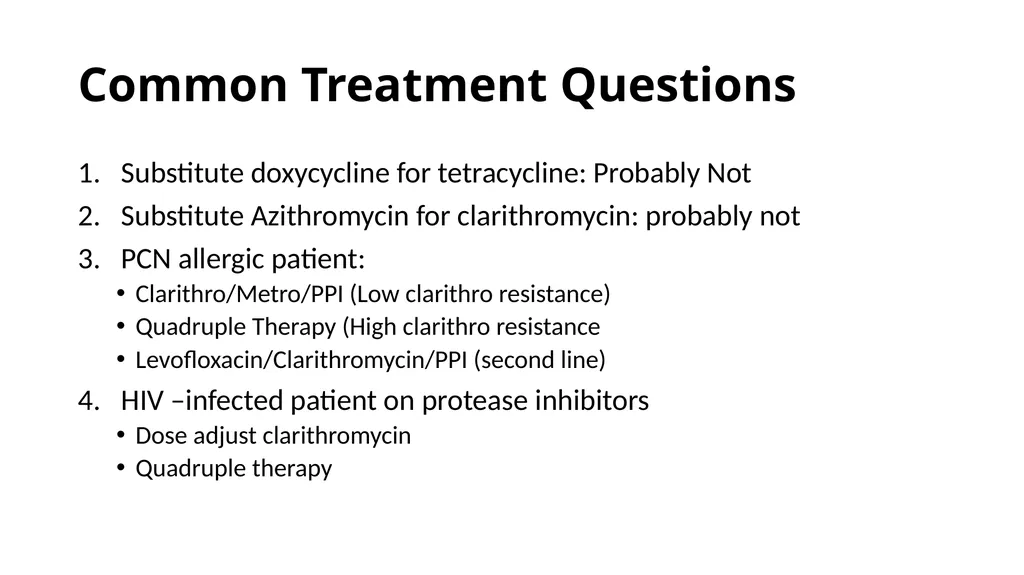 Helicobacter Pylori Infection Jaime Gallegos, MD - slide 39 of 41