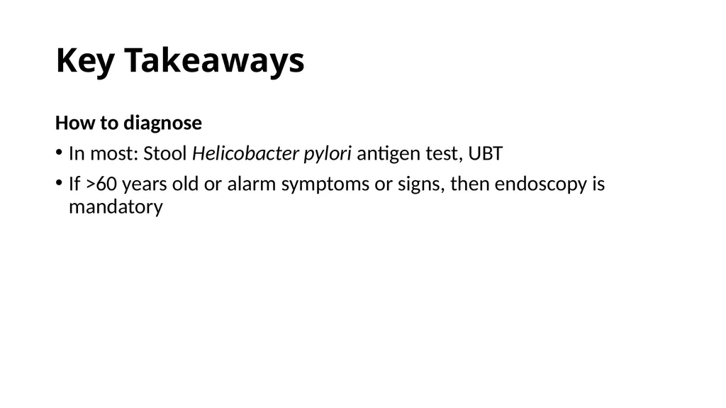 Helicobacter Pylori Infection Jaime Gallegos, MD - slide 36 of 41
