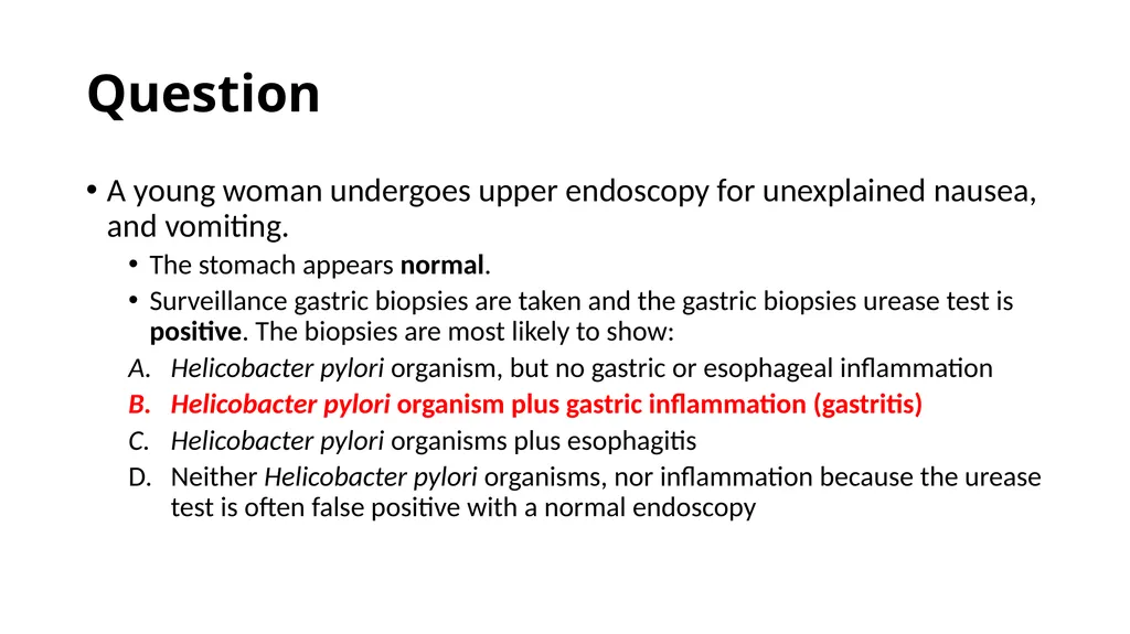 Helicobacter Pylori Infection Jaime Gallegos, MD - slide 6 of 41