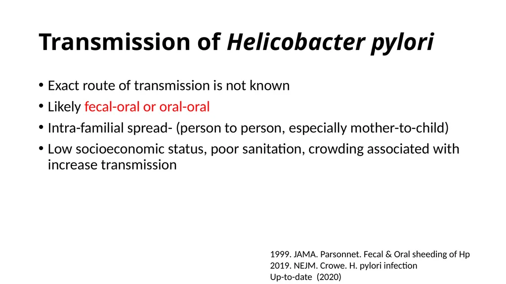 Helicobacter Pylori Infection Jaime Gallegos, MD - slide 11 of 41
