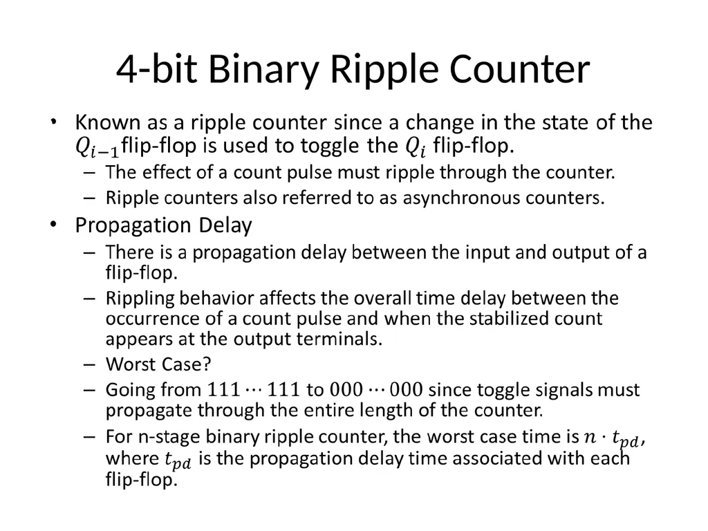 Digital Logic Design Lecture 24 Announcements - slide 15 of 25
