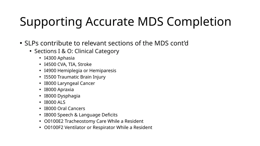 The Value of Speech-Language Pathology in the - slide 31 of 38