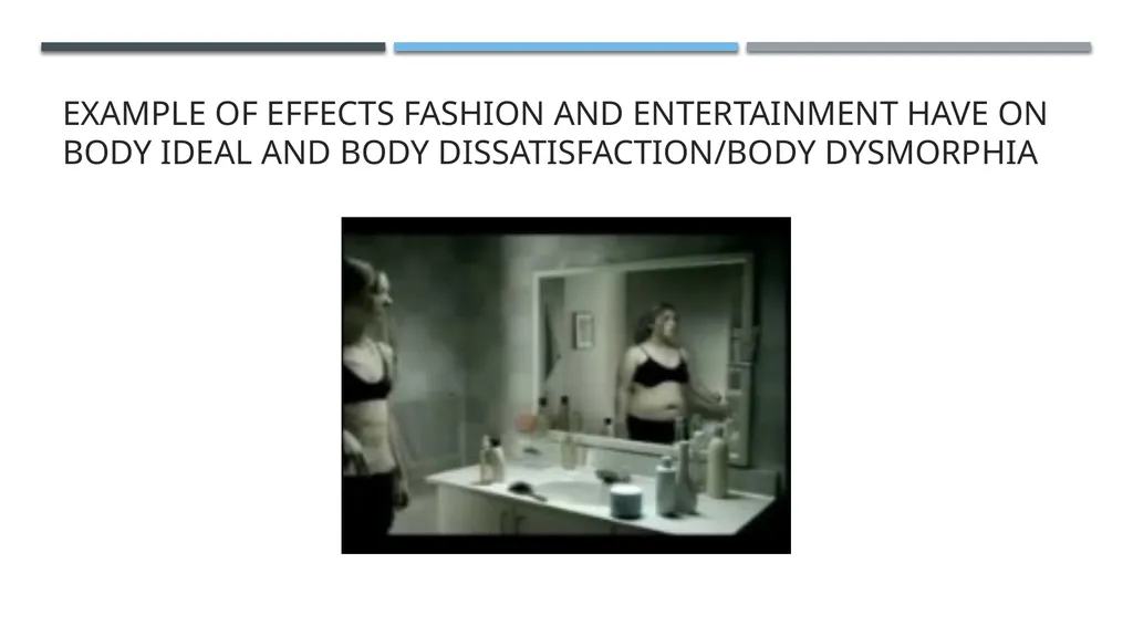 What is body image dissatisfaction, and how does - slide 3 of 13