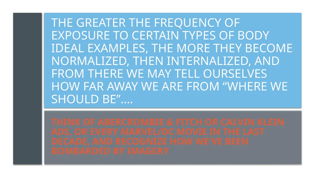 What is body image dissatisfaction, and how does - slide 8 of 13
