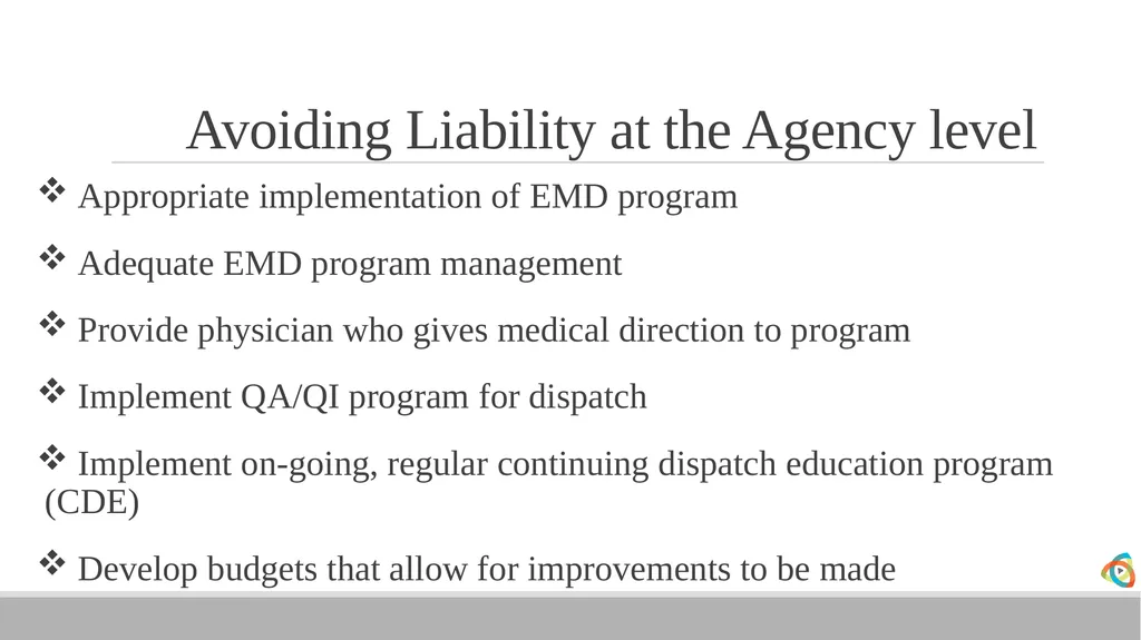 Alabama EMD Program Phase 2 Practitioner Course - slide 25 of 98