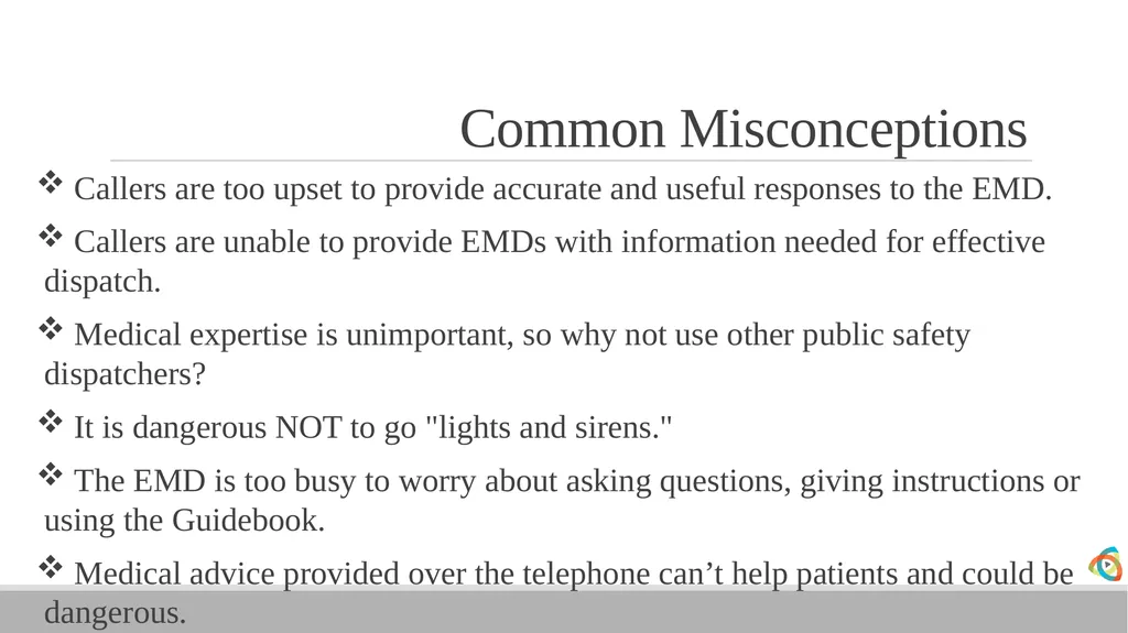 Alabama EMD Program Phase 2 Practitioner Course - slide 5 of 98