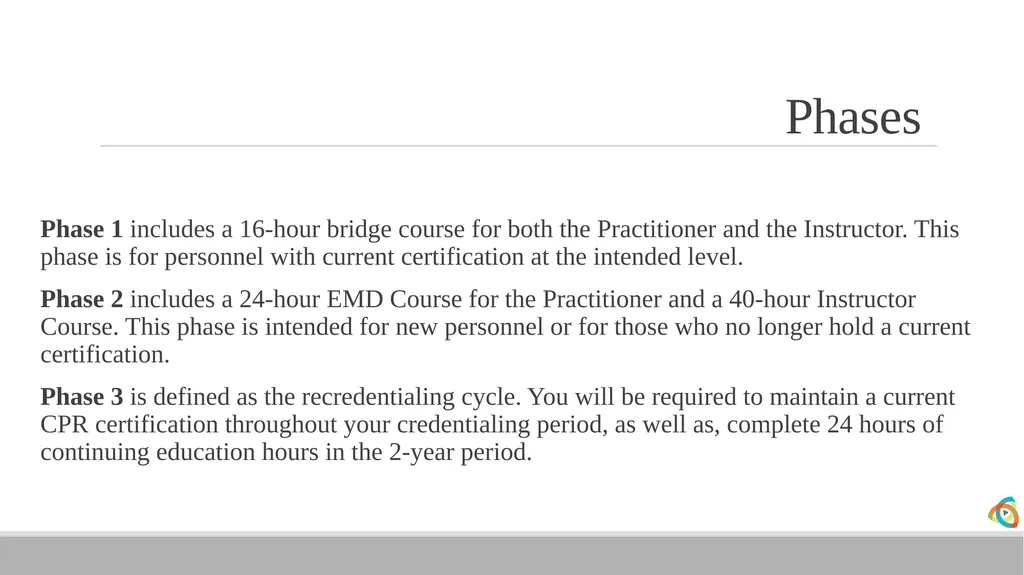 Alabama EMD Program Phase 2 Practitioner Course - slide 91 of 98