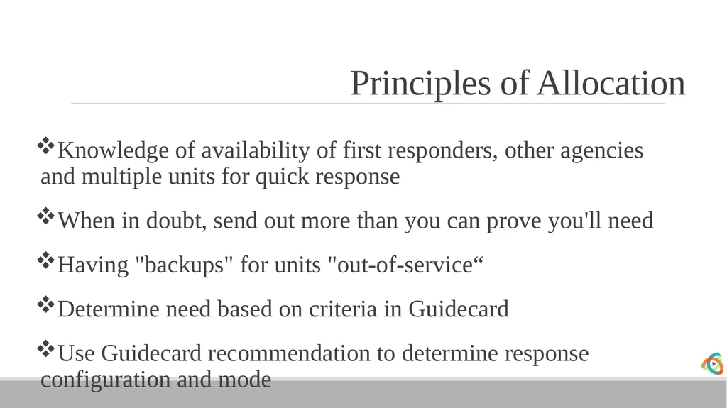 Alabama EMD Program Phase 2 Practitioner Course - slide 66 of 98