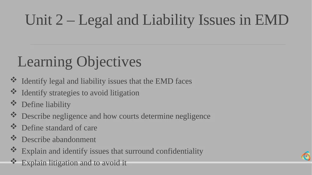 Alabama EMD Program Phase 2 Practitioner Course - slide 16 of 98