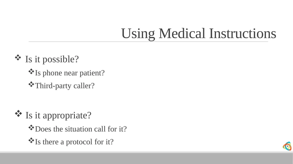 Alabama EMD Program Phase 2 Practitioner Course - slide 70 of 98