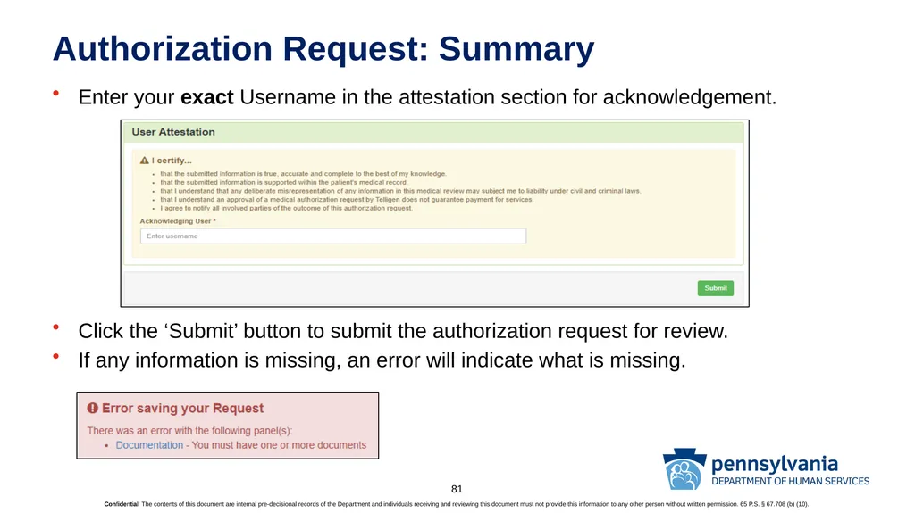 Welcome Please verify your full name has been - slide 81 of 124