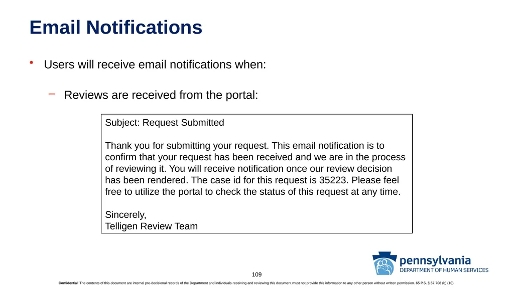 Welcome Please verify your full name has been - slide 109 of 124